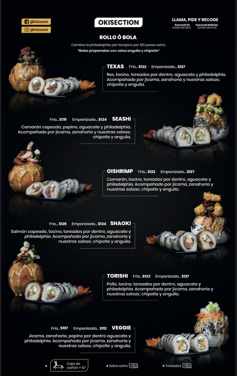 Moshi Bolas de Arroz Menu - Image 2