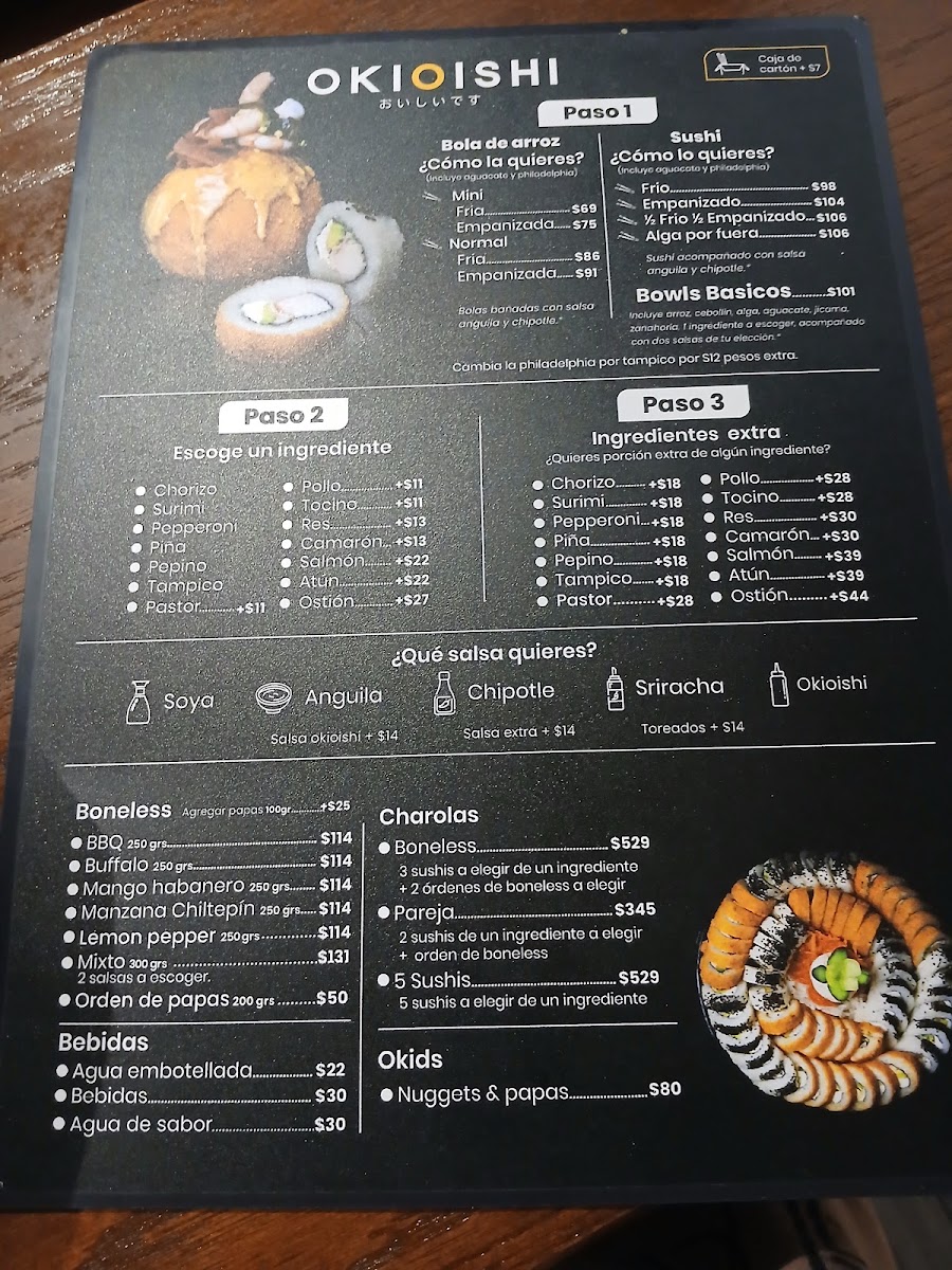 Moshi Bolas de Arroz Menu - Image 3