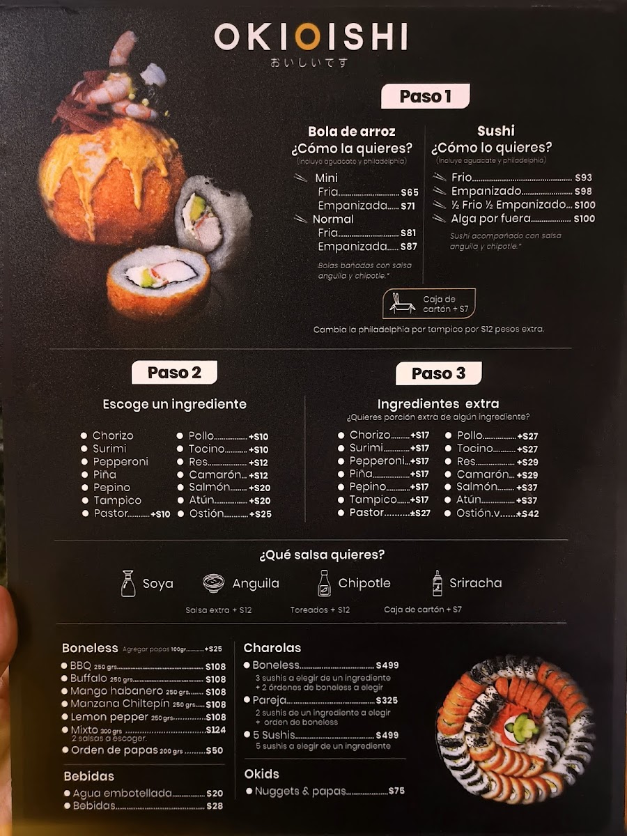 Moshi Bolas de Arroz Menu - Image 4